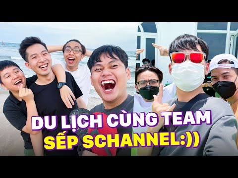 VLOG NGẮN: TEAM SẾP SCHANNEL DU LỊCH PHAN THIẾT TRÊN Ô TÔ MỚI CỦA SẾP HUY NL:))