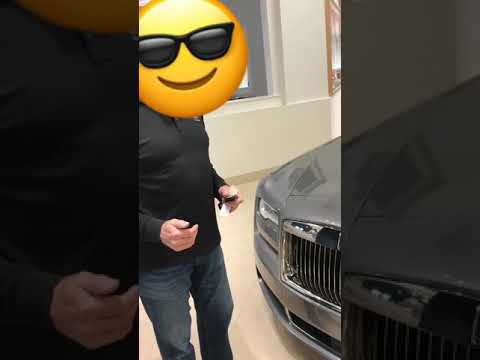how to steal the spirit of ecstasy from a rolls Royce Credit :- we33three #Shorts