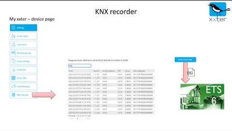 KNX recorder