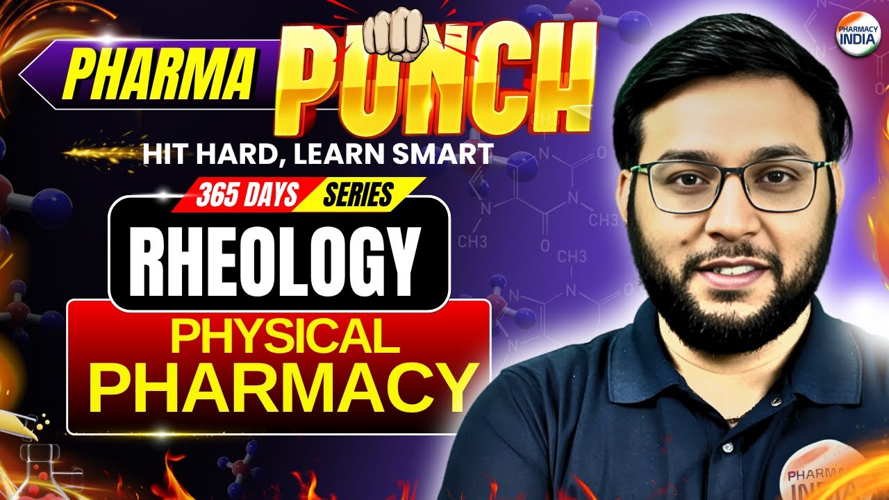 Rheology | Physical Pharmacy | DI, NIPER, GPAT #pharma #pharmacyindia #pharmacy #rheology