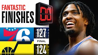 Final 5:21 WILD ENDING 76ers vs Jazz 👀| February 1, 2024