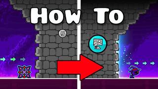 How To Make Smooth Cube To Robot Transitions In Geometry Dash!