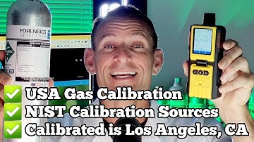NIST Traceable Sources for Gas Detector Calibration (Explained)