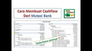 CARA MEMBUAT CASHFLOW DARI MUTASI BANK