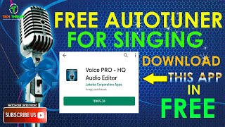 HOW TO DOWNLOAD PAID AUTOTUNER FOR SINGING  (VOICE PRO = 850RS)  IN FREE screenshot 5