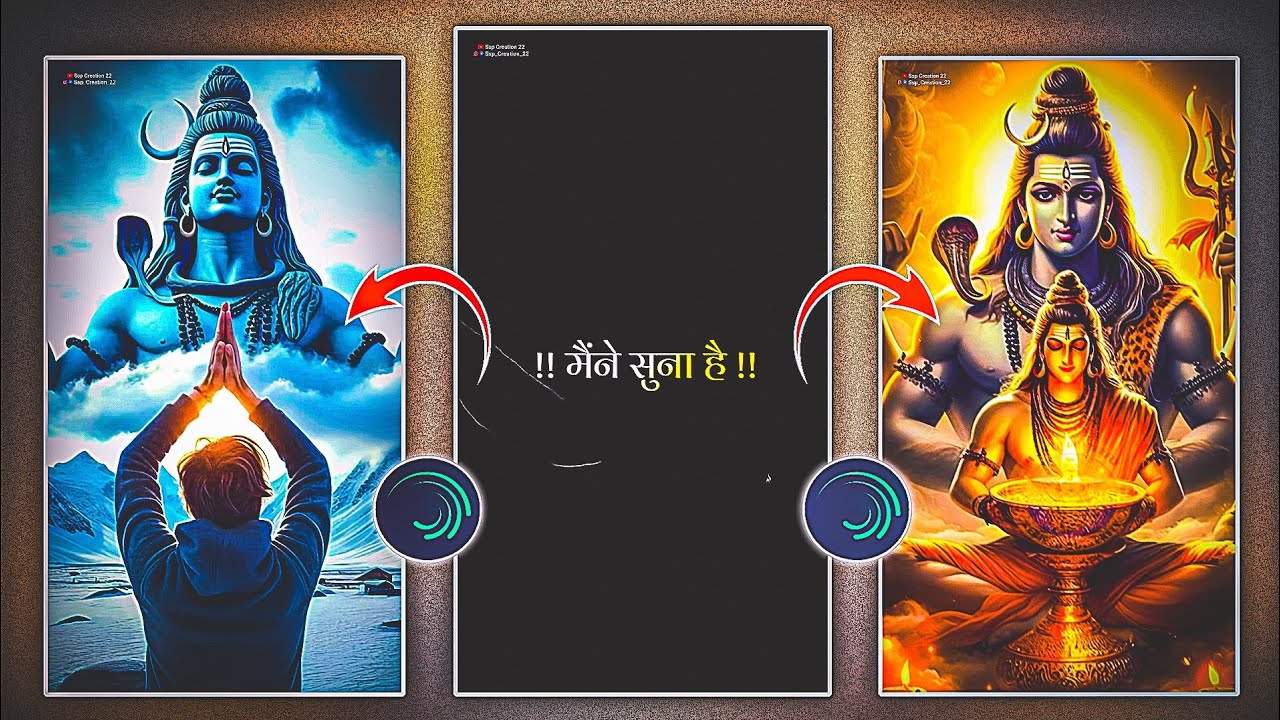 Mahadev Status Video Editing In Alight Motion | Mahadev Video Editing