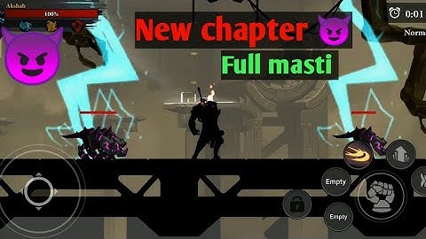 Stickman master : League of shadow ninja fight game || Factorium  map level 1 complete || Enjoy 😊 |