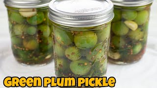 easy homemade plum pickled 😍😋!!