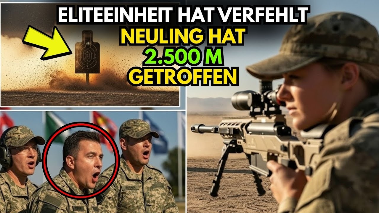Weibliche Scharfschützin gegen Eliteeinheit – ihre Schüsse versetzten die gesamte Basis in Staunen
