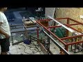 منشار قص الأخشاب الكبير بسهولة وبتكلفة رخيصة home made slide table saw