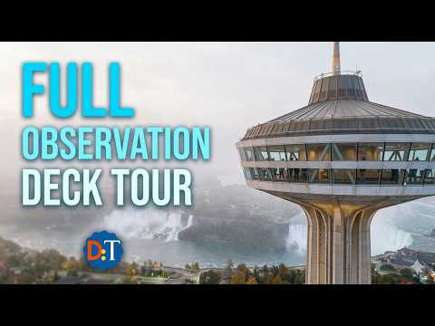 FULL Tour of Skylon Tower Deck