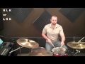 How to drum  john bonham triplets  30 second drum lesson
