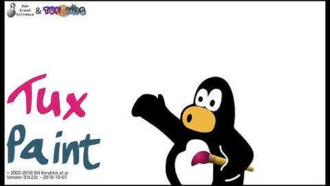 Using Magic Tool in tux paint