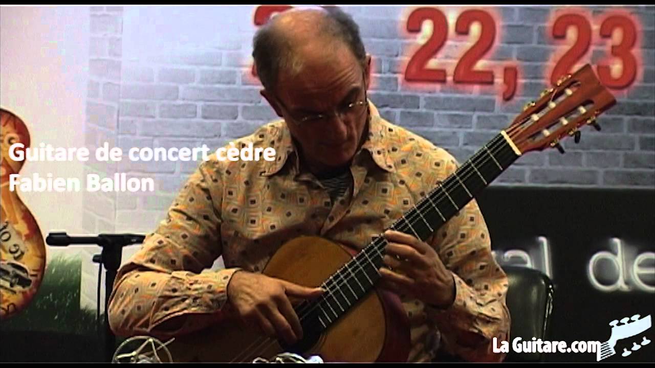 Concert des luthiers Audirac, Ballon, Cazanave et Gropp par Ahmed El Salamouny