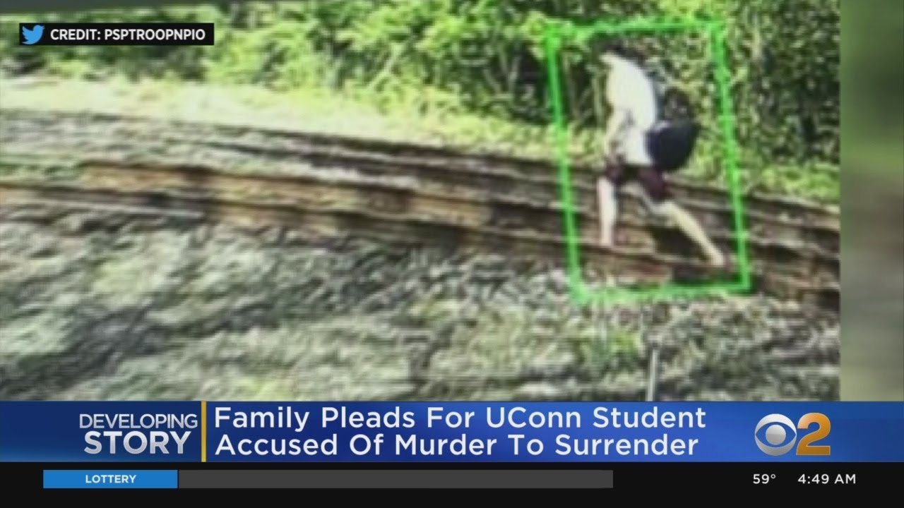 Search Continues For UConn Murder Suspect - YouTube