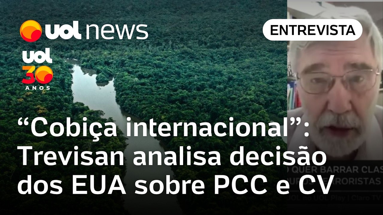 Alvo dos EUA não é o PCC em SP ou o CV no Rio, mas a droga na Amazônia, analisa Trevisan