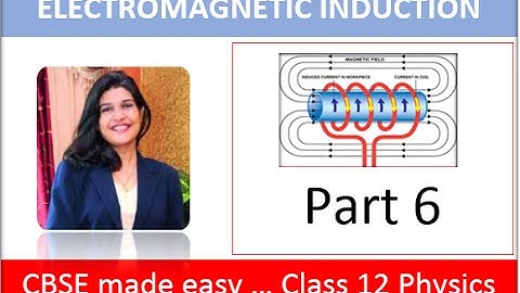 CBSE Class 12 Physics - Electromagnetic induction - part 6 - Solved question