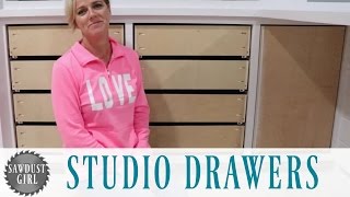 Built and installed 24 drawers in the studio island. Went a little cray-cray but it