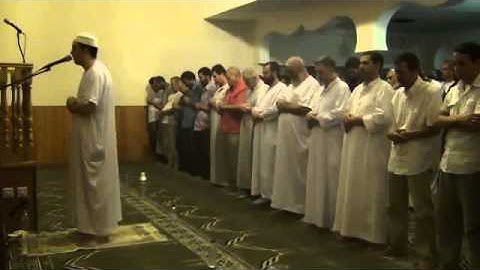 تراويح رمضان 2012-1433 للقارئ محمد سعيد اعليلش مقطع سورة غافر من مسجد السنة بفوينلابرادا مدريد