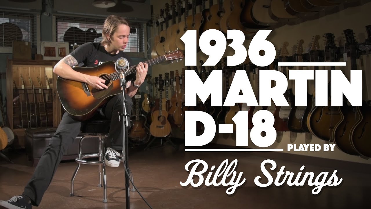 1936 Martin Top" played by Billy - YouTube