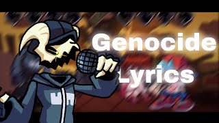 Friday night funkin’ Genocide Lyrics V.s Tabi Mod