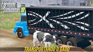 TRANSPORTANDO ANIMAIS | Farming Simulator 17 | Baldeykino - Episódio 13 screenshot 1