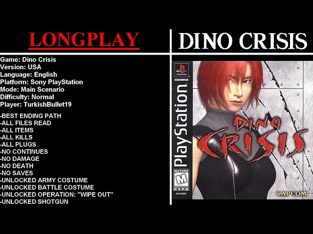 Play PlayStation Dino Crisis Online in your browser 