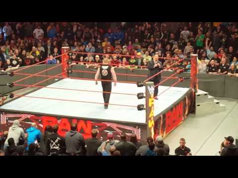 Brock Lesnar vs Big Show - WWE RAW (Dark Match) Green Bay, WI 2/27/17