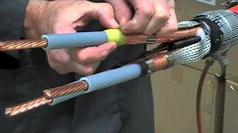 Heat Shrink Cable Joint - 11kV 3 Core XLPE & EPR H...