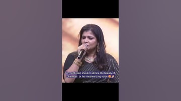 beautiful singer #chinmayisripaada singing omane from Aadujeevitham #arrahman #amalapaul #malayalam