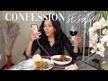 SOUTH AFRICAN FOOD MUKBANG &amp; CONFESSION SESSION | HE DATED MY ME &amp; MY MOM  | TRIPE &amp; PORK TROTTERS