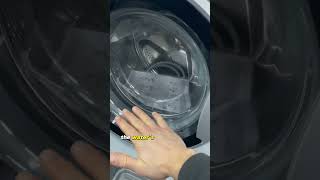 How to unlock a washing machine door full of water