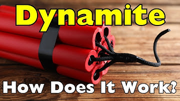 Hoe werkt dynamiet eigenlijk?