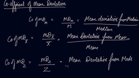 Mean Deviation Methods ,Coefficient,Merits & Demerits | Class 11 Economics  Measures of Dispersion