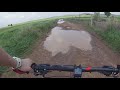 Más barro dia que rompi bici