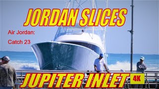 MICHAEL JORDAN'S  80' VIKING CATCH 23 in 4K | Boats at Jupiter Inlet