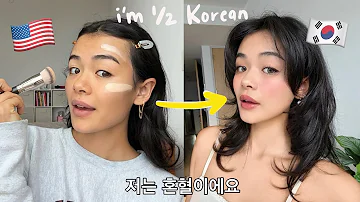 Wasian attempts to adhere to Korean beauty standards