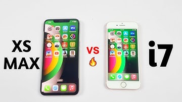 iPhone 7 Vs iPhone XS Max Speed Test in 2023!! iOS 15.7.9 Vs iOS 16.6.1