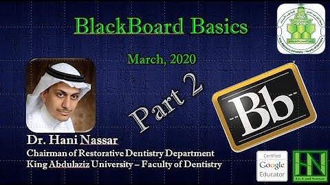 BlackBoard Basics: Part 2 - Exporting PowerPoint into a video