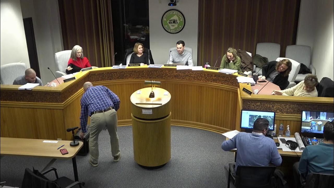 December 20, 2022 Johnston County Planning Board Meeting YouTube