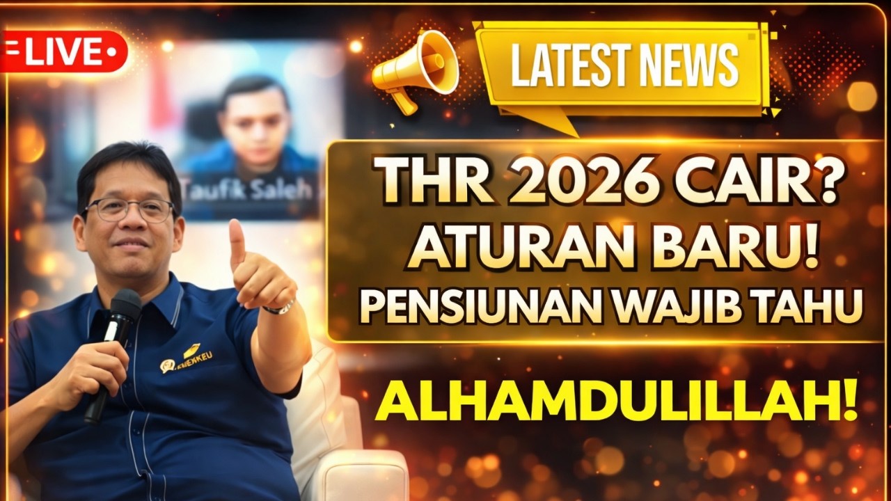 Kabar Terbaru THR & Gaji ke-13 Pensiunan 2026 Aturan Baru dari Kemenkeu Ini Perbedaannya dengan 2025