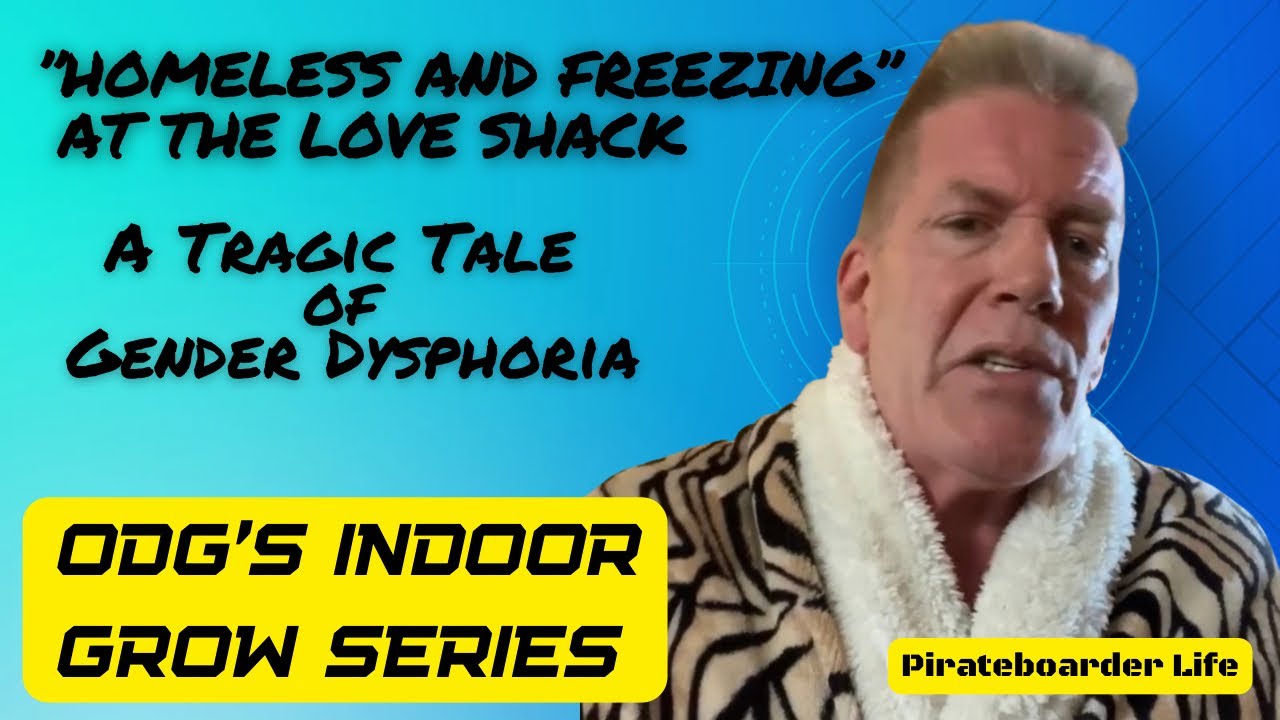 ODG’s Indoor Grow Series “Homeless and Freezing” at the Love Shack…Tragic Tale of Gender Dysphoria