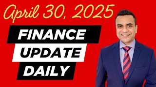 Headline: US GDP Shrinks, PCE Inflation Report Ahead, Trump vs. Fed | April 30, 2025