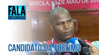 Daniel Chapo é candidato da Frelimo à presidência da república