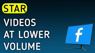 How To Start Videos At A Lower Volume On Facebook App On PC (New Update) screenshot 4