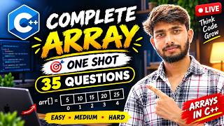 Live DSA Problem Solving — Arrays & Matrix | LogicNLearn