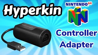 Hyperkin N64 Controller Adapter - Use Your N64 Controller on PC Nintendo Switch or Raspberry Pi