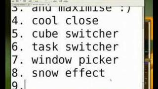 Cool Beryl demo on Linux!