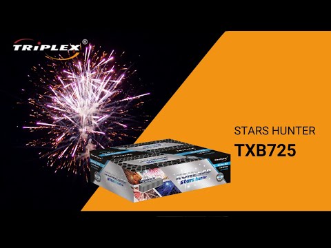 FAJERWERKI TXB725 STARS HUNTER TRIPLEX FIREWORKS