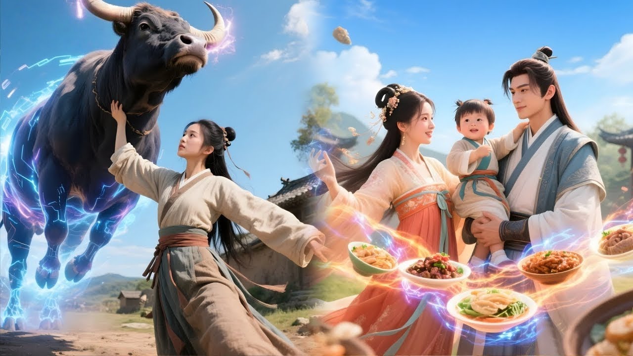 Renaît en famine,éveille le Sys Alimentaire Infini—construit une vie heureuse avec mari et enfants.